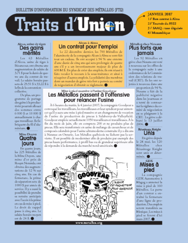No 190 - Janvier 2007