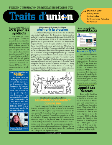 No 210 - Janvier 2009