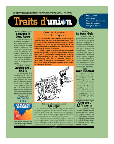 No 213 - Avril 2009