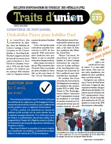 No 232 - Avril-mai 2014