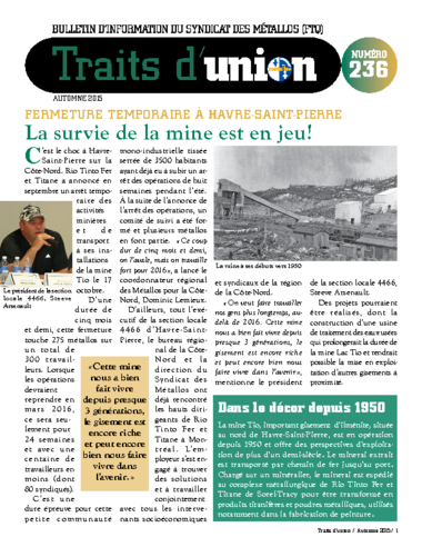 No 236 - Automne 2015