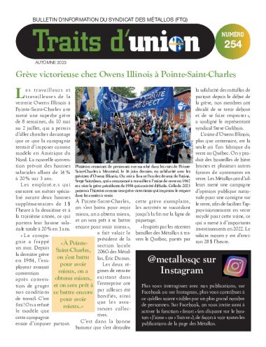 No 254 - Automne 2023