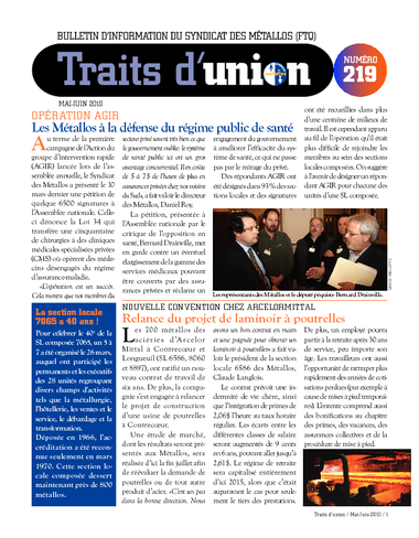 No 219 - Mai-juin 2010