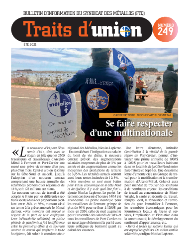 No 249 - Été 2021