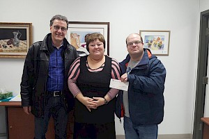 Remise de don à l’organisme Fin à la faim de Repentigny